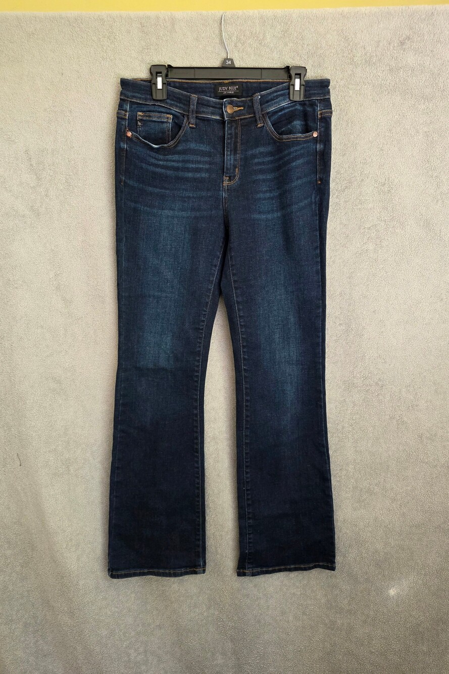 Judy Blue Boot Cut Jeans Size 11/30 Medium Wash Denim